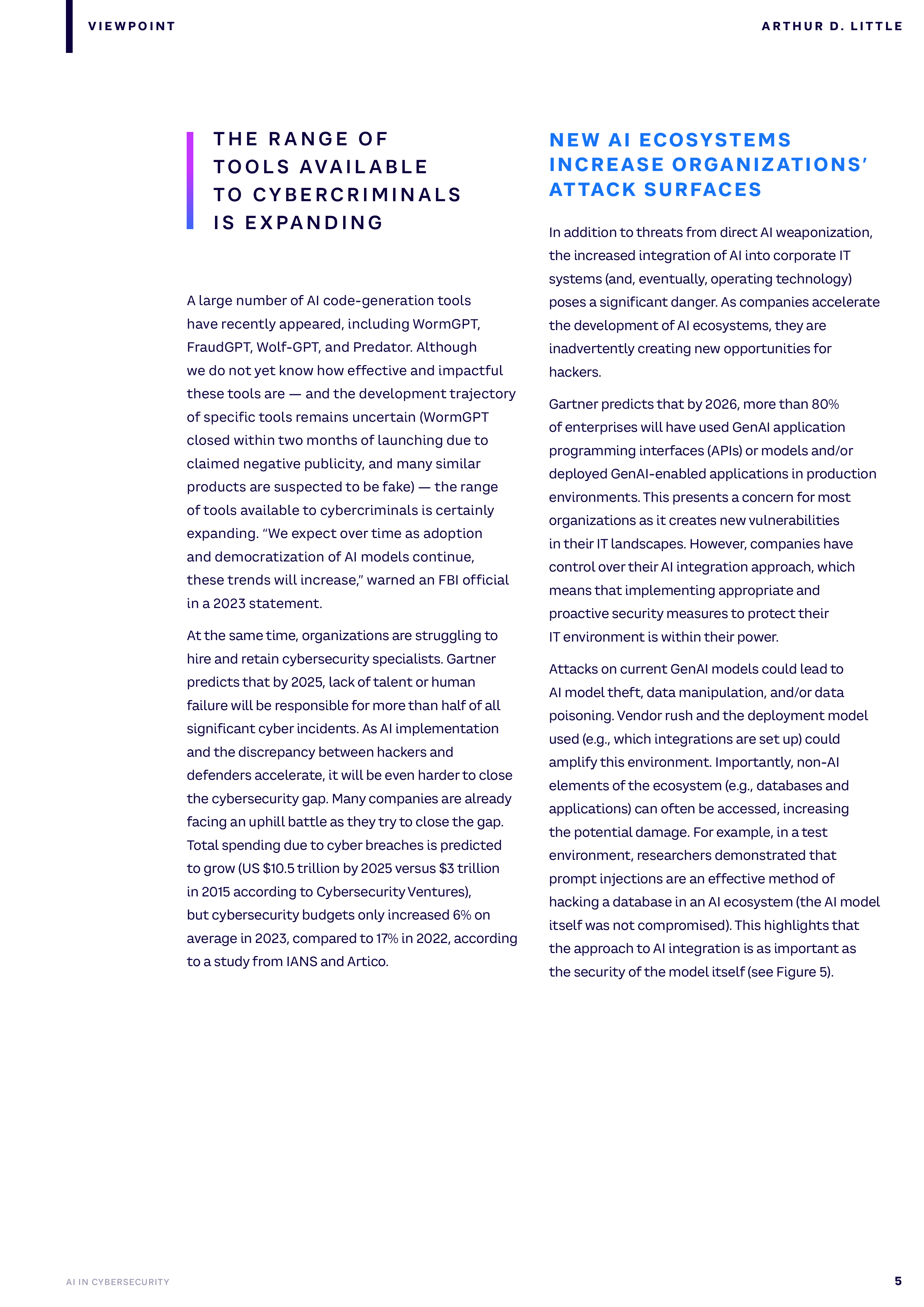 理特咨询2024AI对网络安全的双重影响分析报告AI时代下企业如何应对网络威胁把握机遇英文版12页